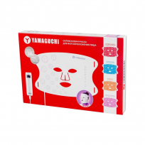 Силиконовая маска для фотоомоложения лица YAMAGUCHI LED Light Face Mask