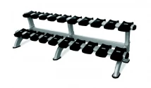 Стойка для гантелей на 10 пар NAUTILUS 2 Tier Dumbbell Rack 10 Pair CHF/9NP-R8010-13AAS