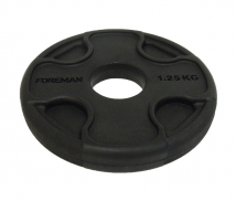 Олимпийский обрезиненный диск FOREMAN PRR-1.25KG