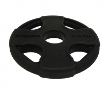 Олимпийский обрезиненный диск FOREMAN PRR-2.5KG