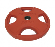 Олимпийский обрезиненный диск FOREMAN PRR-25 KG