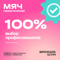 Мяч для пилатеса и йоги BRONZE GYM FA-PMB20 20 см