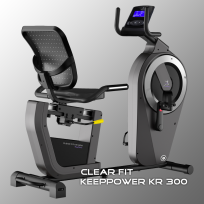 Горизонтальный велотренажер CLEAR FIT KeepPower KR 300