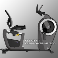 Горизонтальный велотренажер CLEAR FIT KeepPower KR 300