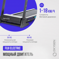 Беговая дорожка OXYGEN FITNESS Emerald LED