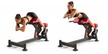 Гиперэкстензия под углом 45° PANATTA Iperextension 45° Bench 1SC221