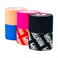 Кинезиотейп RockTape H2O (водостойкий), 5 см х 5 м, бежевый