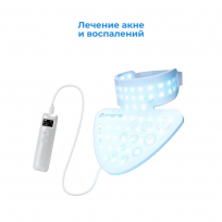 Силиконовая маска для фотоомоложения шеи YAMAGUCHI LED Light Neck Mask