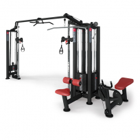 Многофункциональный тренажер PANNATA Jungle Machine Hlp + Adjustable Cable Station With Bar 1SC115HLP+1SC124